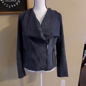 Bnwt BCBG womens faux leather jacket
